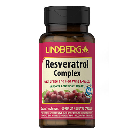 Resveratrol Complex, 60 Quick Release Capsules