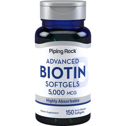 Biotin, 5000 mcg, 150 Quick Release Softgels - FREE POST / TESTED & VERIFIED