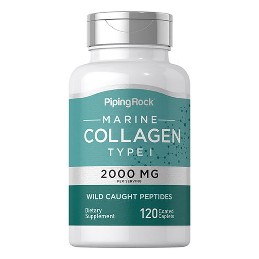 Marine Collagen Type 1, 2000 mg (per serving), 120 Tablets