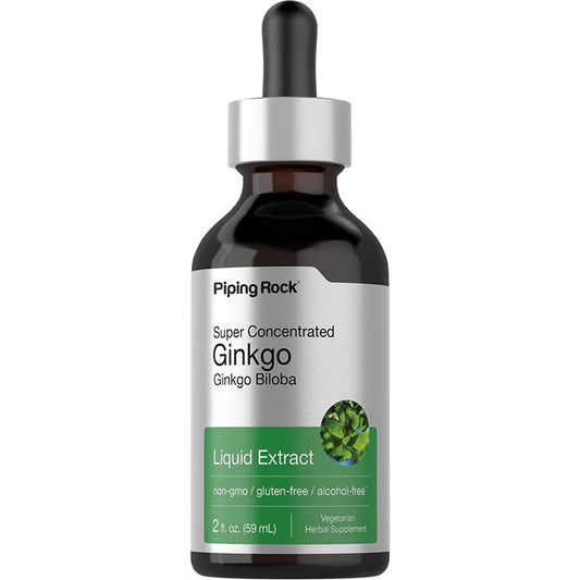 Ginkgo Biloba Liquid Extract Alcohol Free, - FREE POST / TESTED & VERIFIED